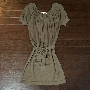 LOFT Brown Knit Dress